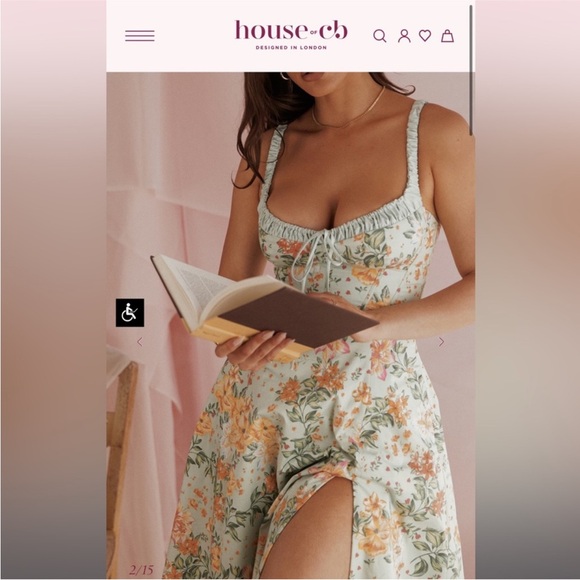 House of CB dress size large plus cup - Picture 4 of 6